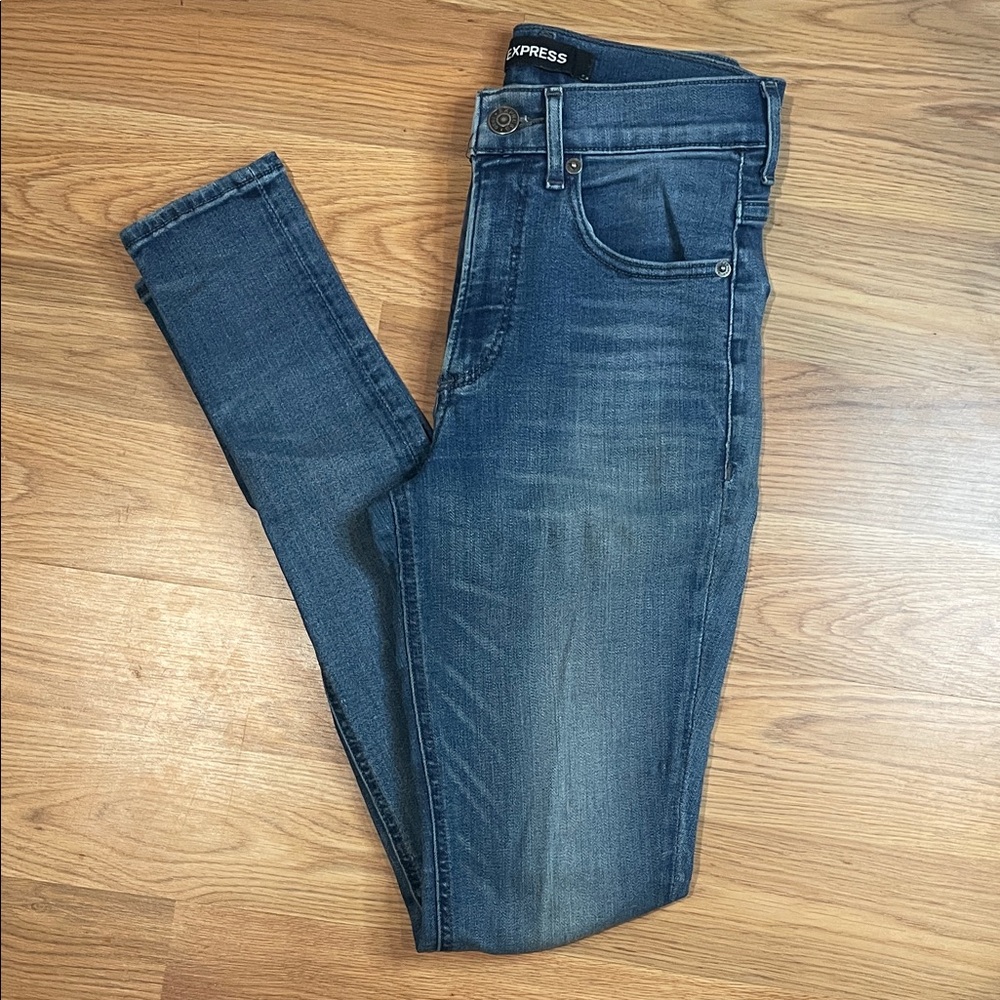 Express Denim Blue Jeans